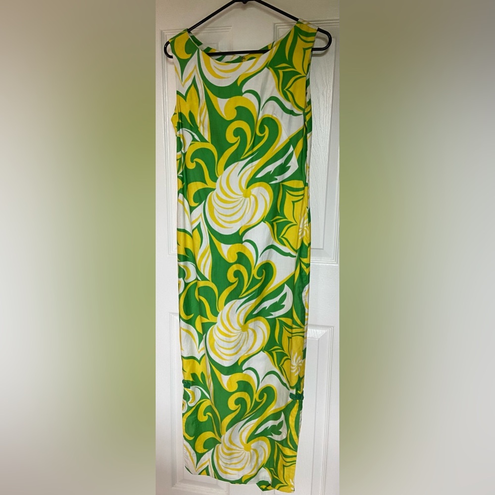 Vintage Hawaiian Maxi Dress